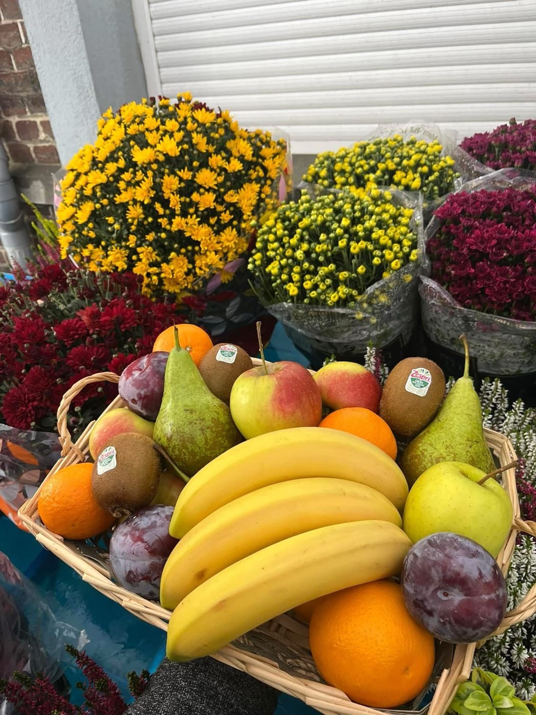 Légumes frais arrivés le matin